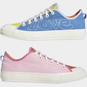 Adidas Originals Nizza Pride Love Unites LGBTQ Mens Sneakers Size 10 GW2419 New